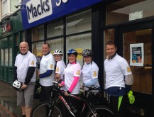Middlesbrough Solicitors Complete 40-mile Charity Bike Ride